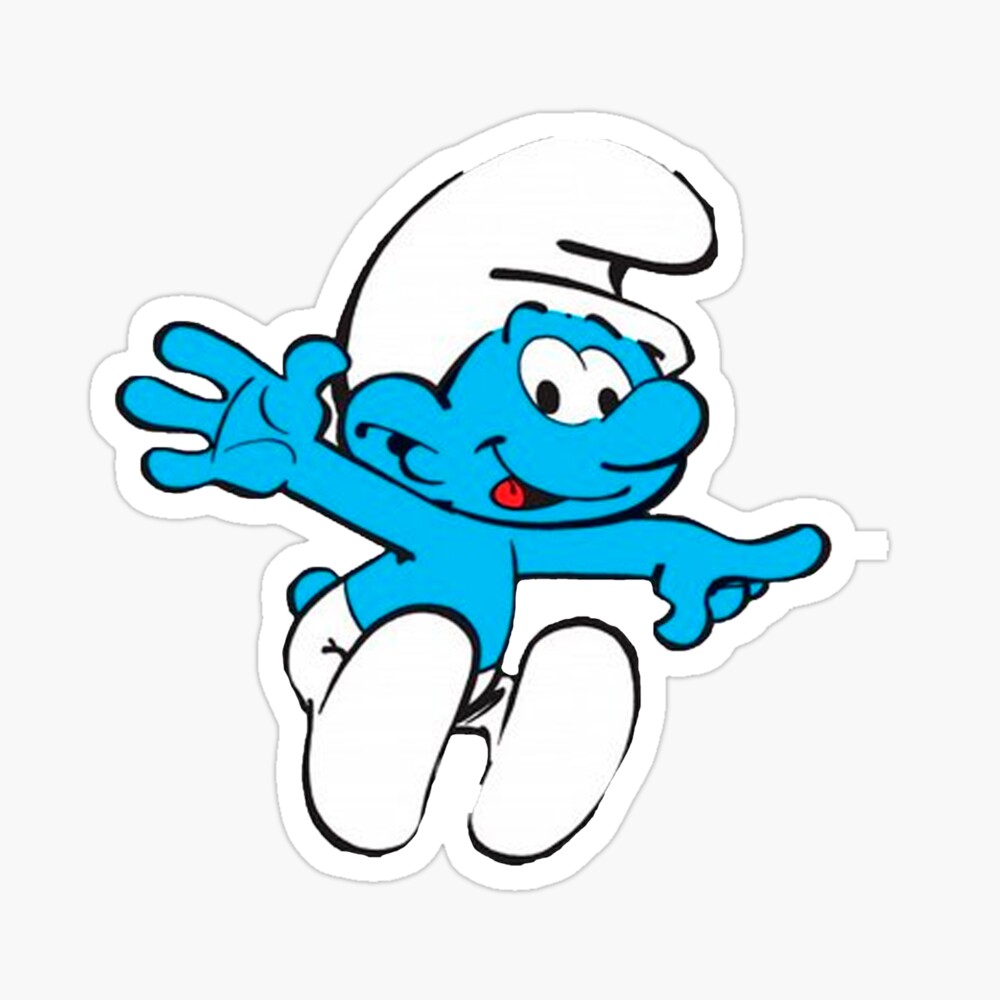 happy smurf