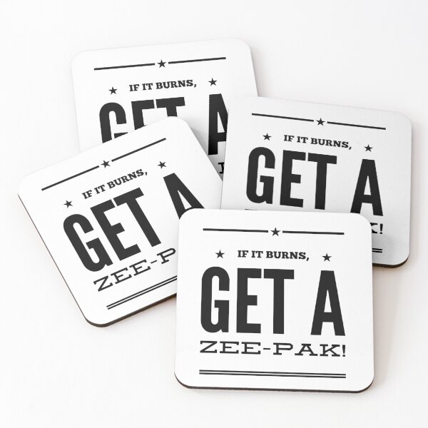 Item preview, If It Burns, Get A Zee-Pak! designed and sold by OfferHeat.