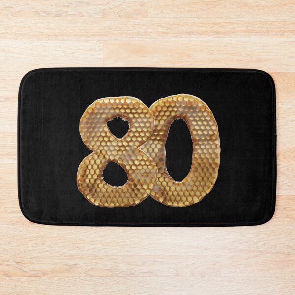 Item preview, 80 Number 3d Honey Numbers Font designed and sold by HelloFromAja.