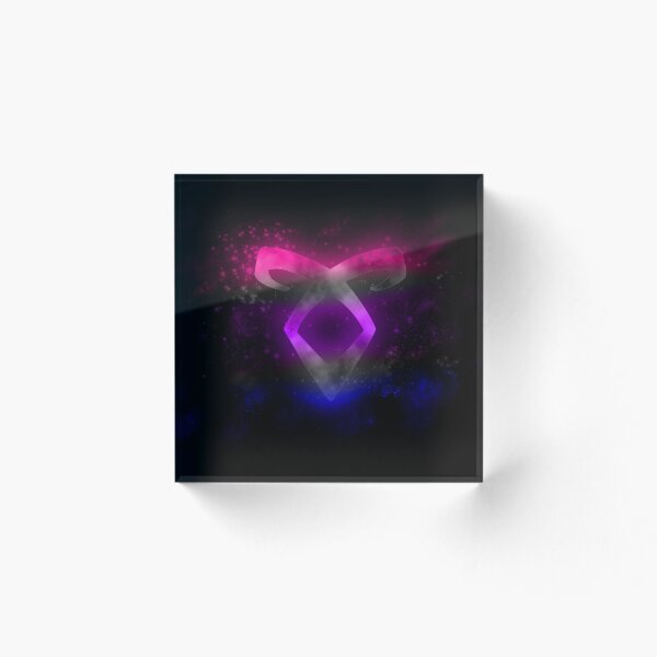 Item preview, Shadowhunters Rainbow Pride Angelic Rune LGBT Genderfluid designed and sold by shadowfamd.