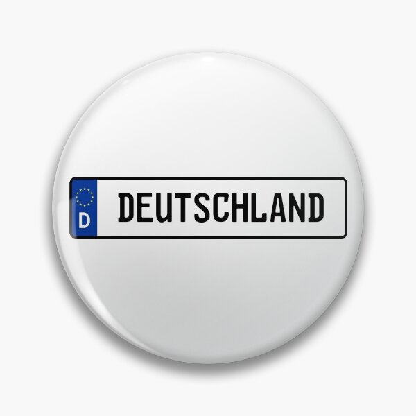 Item preview, Deutschland Kennzeichen designed and sold by snxworld.
