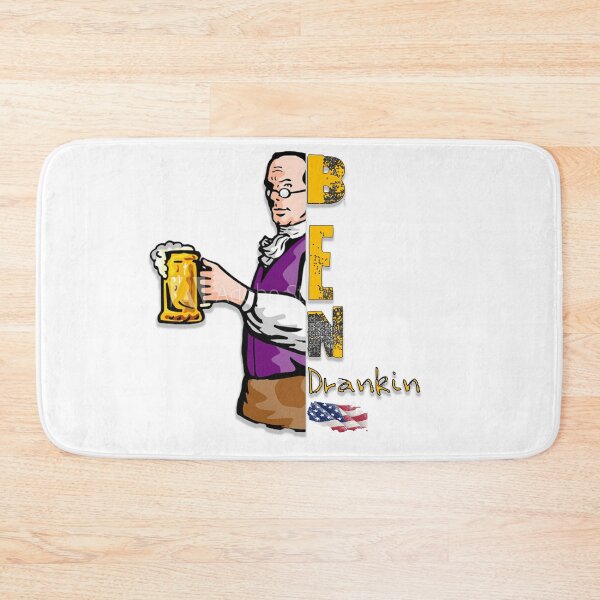 Item preview, Ben Drankin 4th of July Vintage Slim Fit T-Shirt designed and sold by Yagami1.
