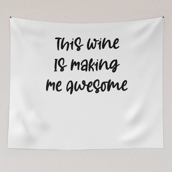 Item preview, This Wine Is Making Me Awesome Shirt, Wine Shirt, Best Friend Shirt, Wine Tasting Shirt, Wine Drinking Shirt, designed and sold by Noussairox.