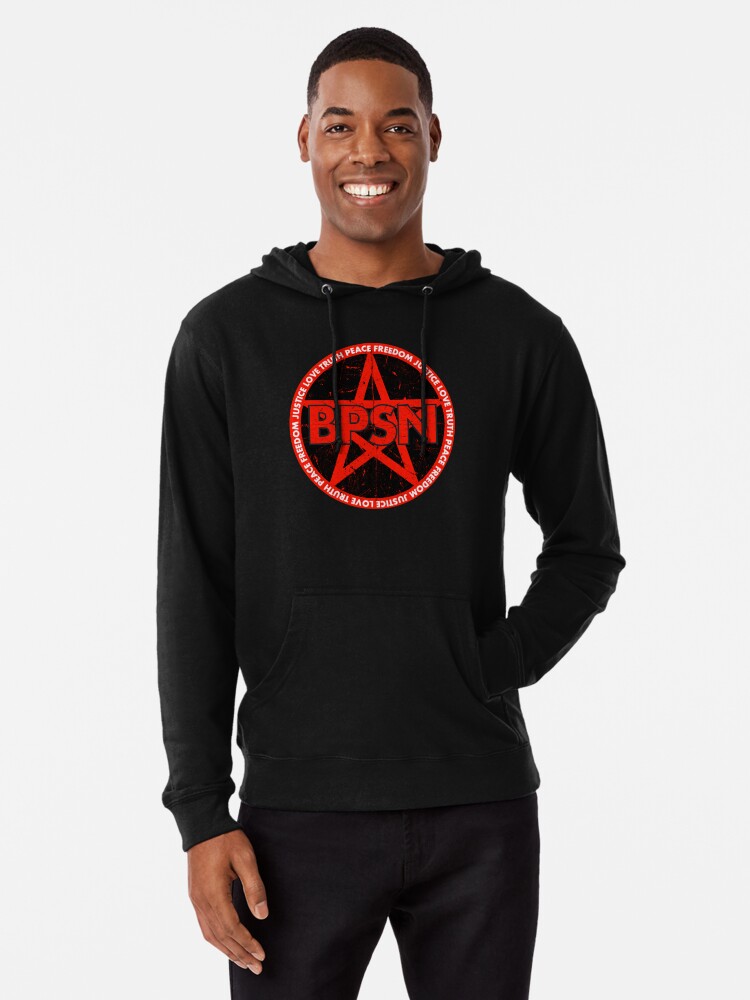 BPSN Love Truth Peace Freedom Justice | Lightweight Hoodie