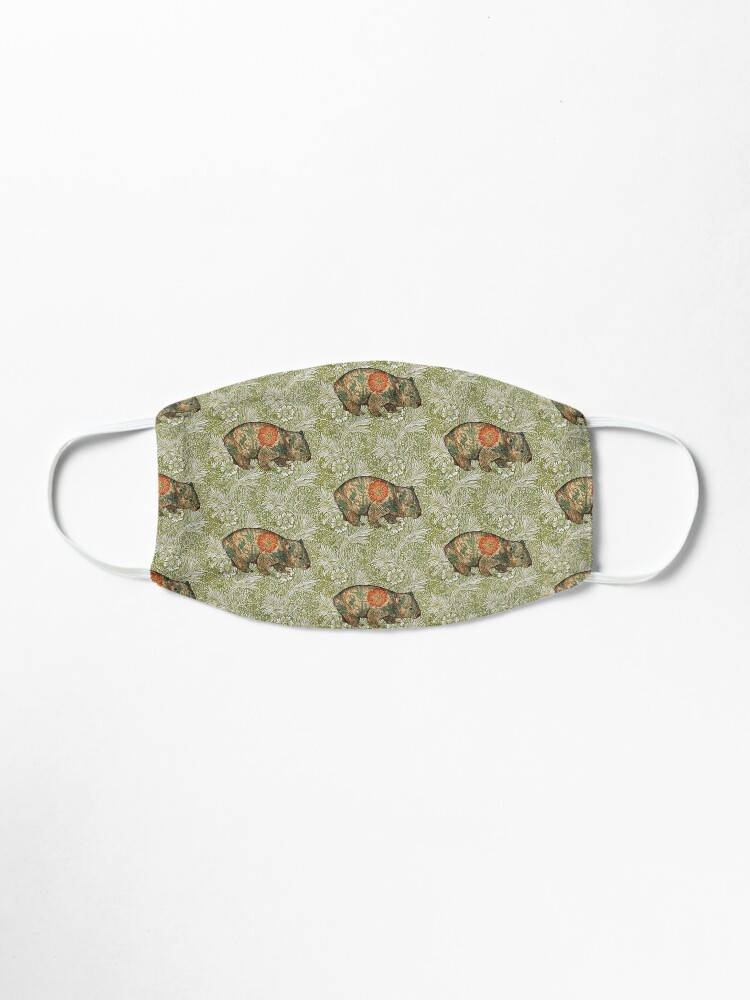 Alternate view of Rossetti's Wombat in Green Marigold Mask
