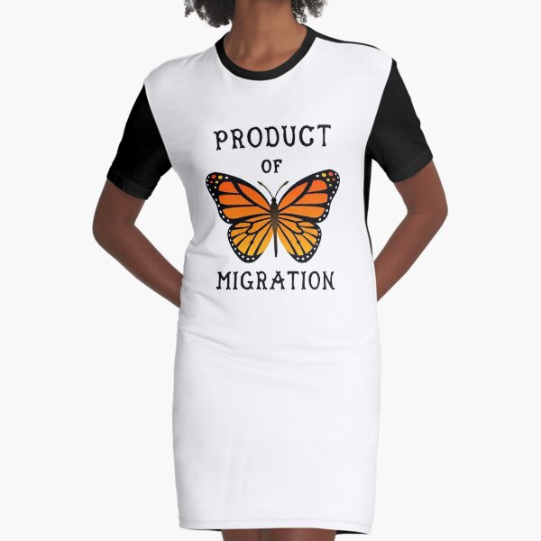 Product of Migration, Product of Migration Shirt, Latino Pride,Spanish Woman, Latina Tshirt Gift Graphic T-Shirt Dress