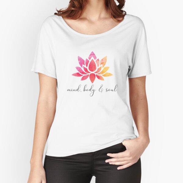 Item preview, Stylish lotus design. Mind, body & soul designed and sold by blacklittlemoon.