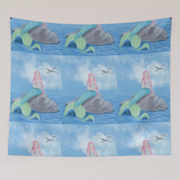 Item preview, Mermaid and Seagull Bird Friend designed and sold by Christine Montague.
