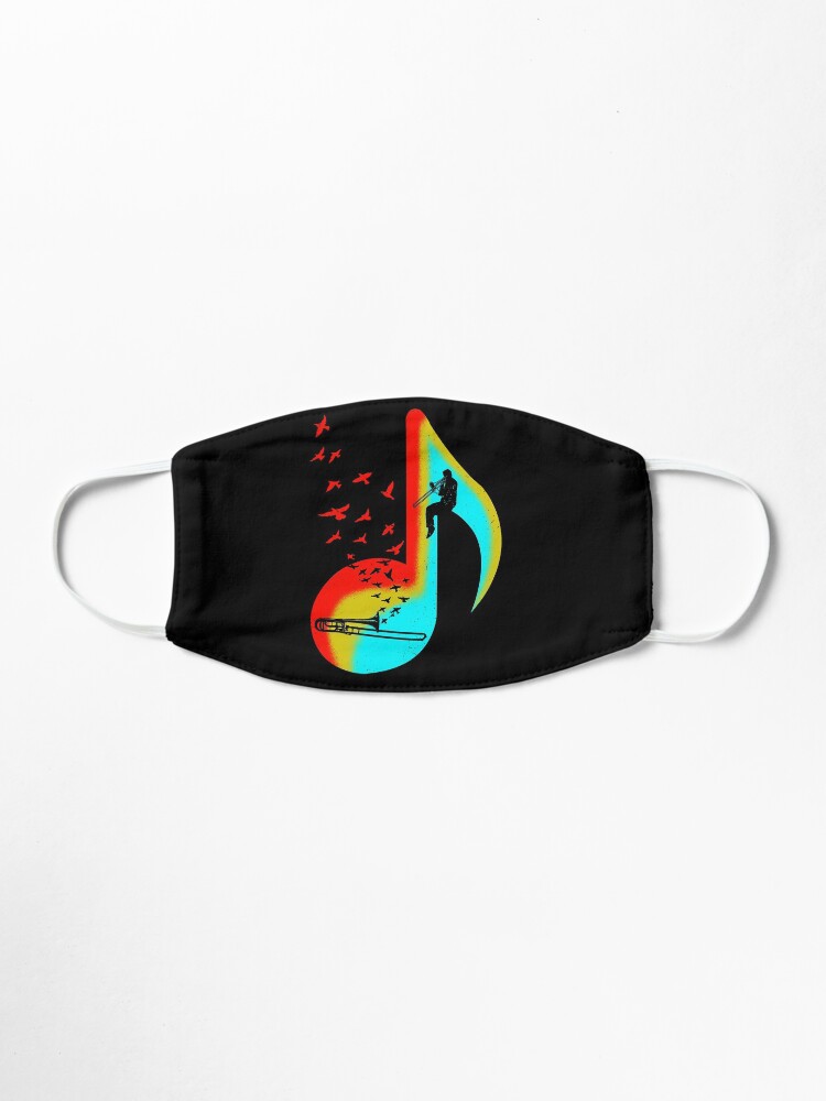 Alternate view of Music Trombone Player Mask