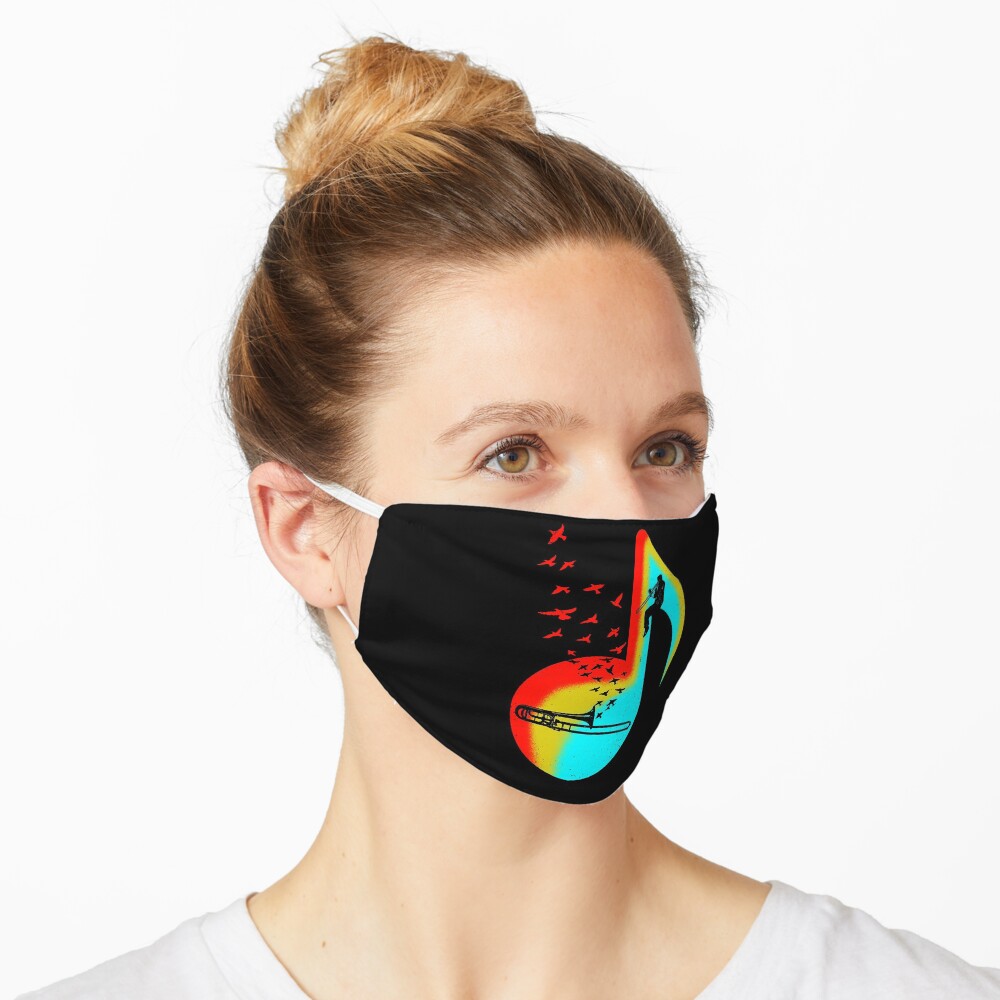 Music Trombone Player Mask