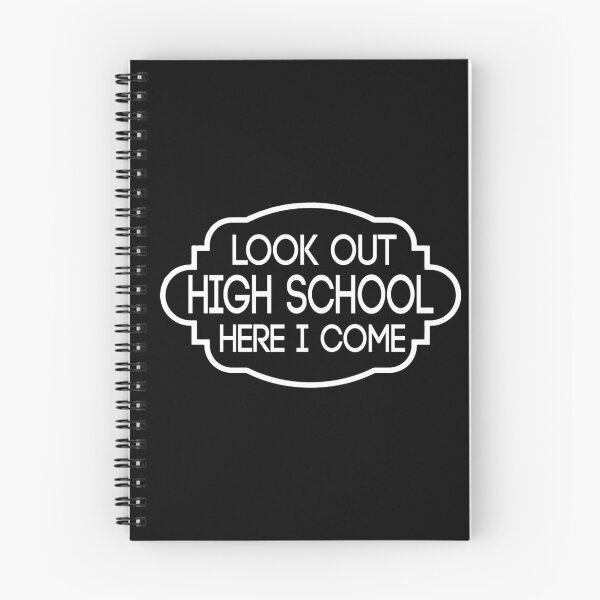 Item preview, Look Out High School Here I Come : / Middle School Graduation / Junior High Grad Tee / Funny Middle School Gift vintage retro designed and sold by Chamssou.