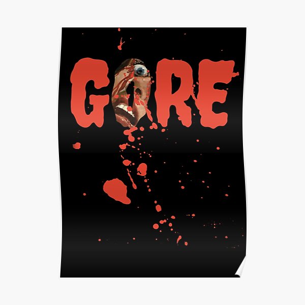 Goth Gore Posters Redbubble - roblox goth clothing codes paste