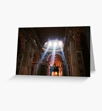 St. Peter's Basilica, Rome Greeting Card
