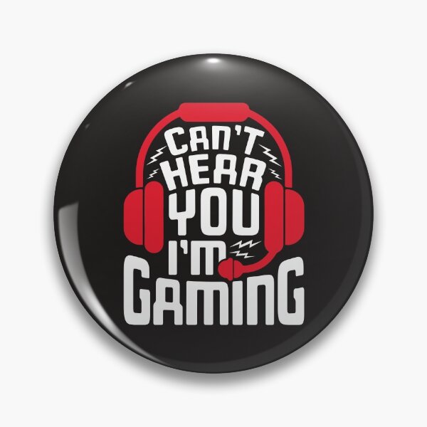 Artikelvorschau, Gaming Shirt - Can't Hear You I'm Gaming entworfen und verkauft von redbehren.