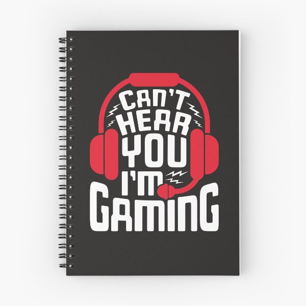 Artikelvorschau, Gaming Shirt - Can't Hear You I'm Gaming entworfen und verkauft von redbehren.