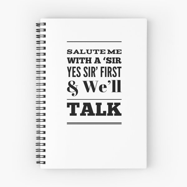 Item preview, Salute Me With A 'Sir Yes Sir' First & We'll Talk designed and sold by OfferHeat.