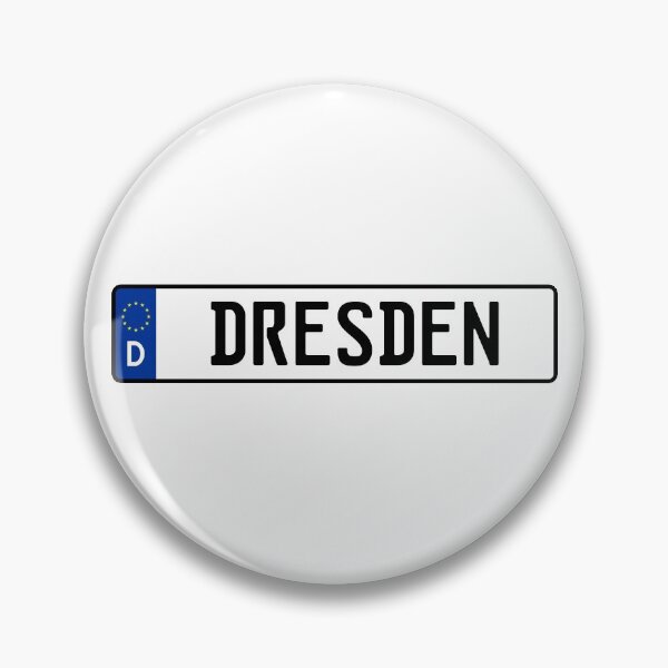 Artikelvorschau, Dresdner Kennzeichen entworfen und verkauft von snxworld.
