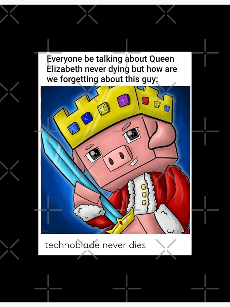 Technoblade never dies and he will never die in our hearts : r/Technoblade