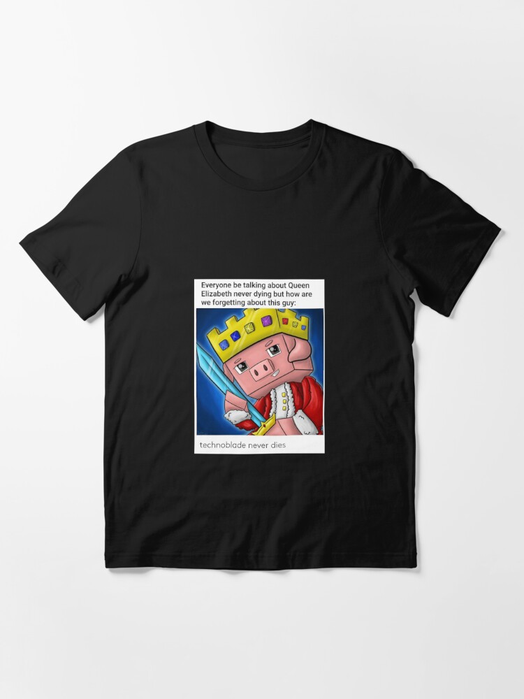 Technoblade Never Dies MEME T-Shirt Sticker for Sale by xermerch