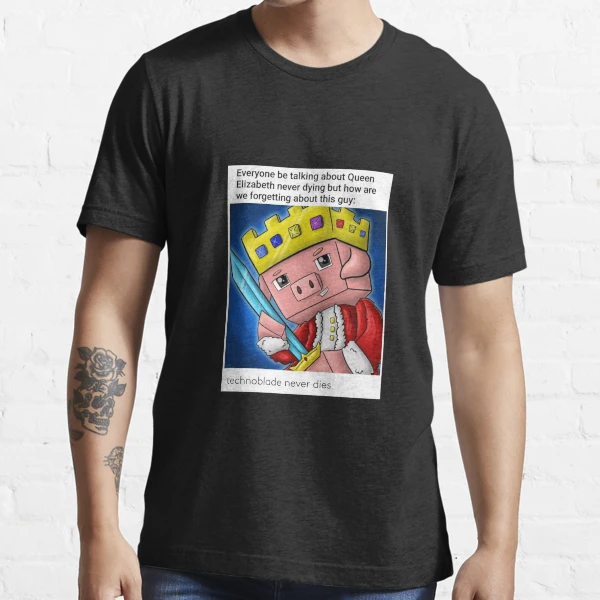 Pig Prince Technoblade never dies vintage shirt, hoodie, sweater,  longsleeve and V-neck T-shirt