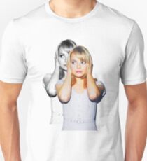 Emma Faded Double Print Slim Fit T-Shirt