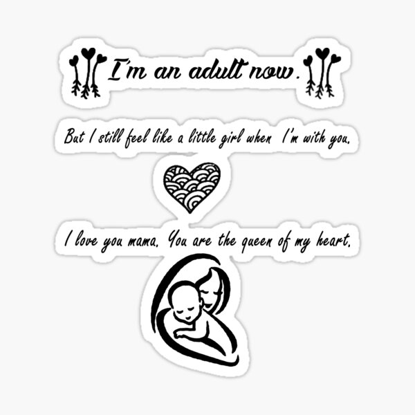 Maman Maman Stickers Redbubble