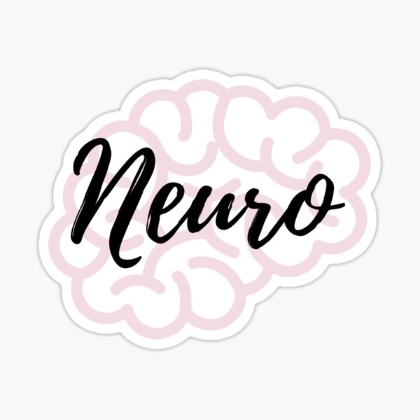 Neuroscience Glossy Sticker