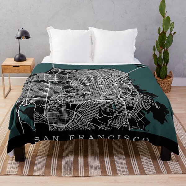 Item preview, San Francisco Map designed and sold by rogue-design.