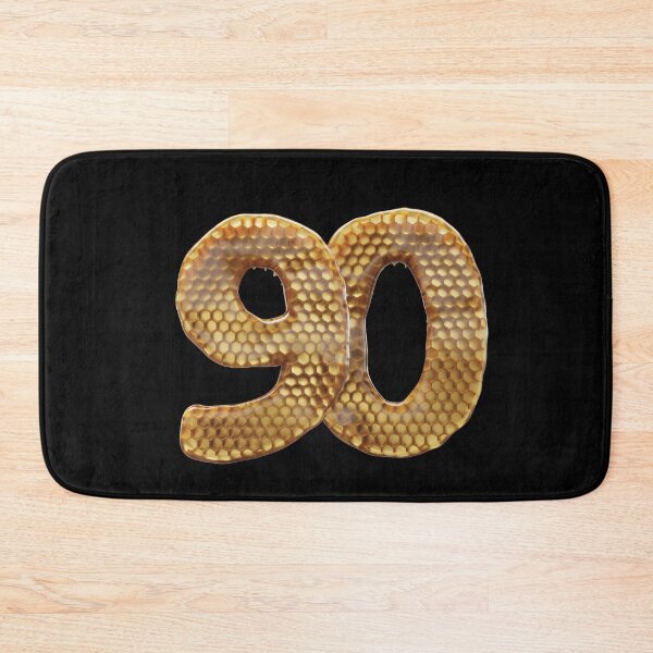 Item preview, 90 Number 3d Honey Numbers Font designed and sold by HelloFromAja.