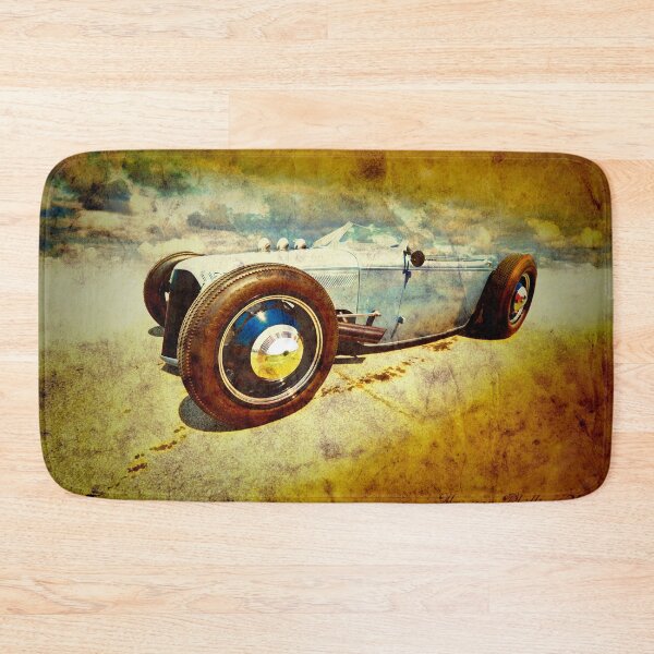 Artikelvorschau, Benutzerdefinierte Blue Old School Hot Rod entworfen und verkauft von NeatlineFX.