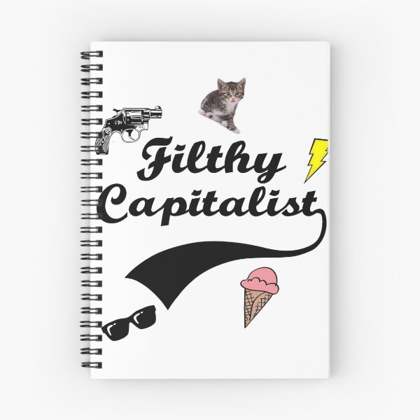 Item preview, Awesome Filthy Capitalist  designed and sold by PopArtdom.