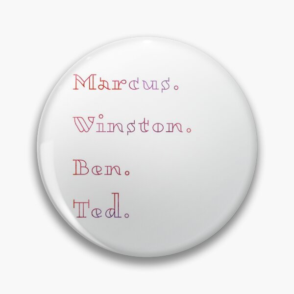 Item preview, Marcus. Winston. Ben. Ted.  designed and sold by noelle20.
