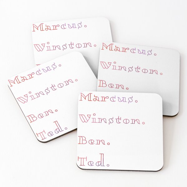Item preview, Marcus. Winston. Ben. Ted.  designed and sold by noelle20.
