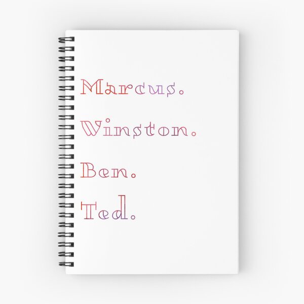 Item preview, Marcus. Winston. Ben. Ted.  designed and sold by noelle20.