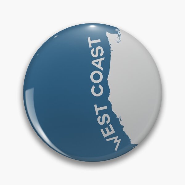 Item preview, West Coast Pop Art - Light Grey on Bahama Blue designed and sold by Serge Averbukh Art Studio.