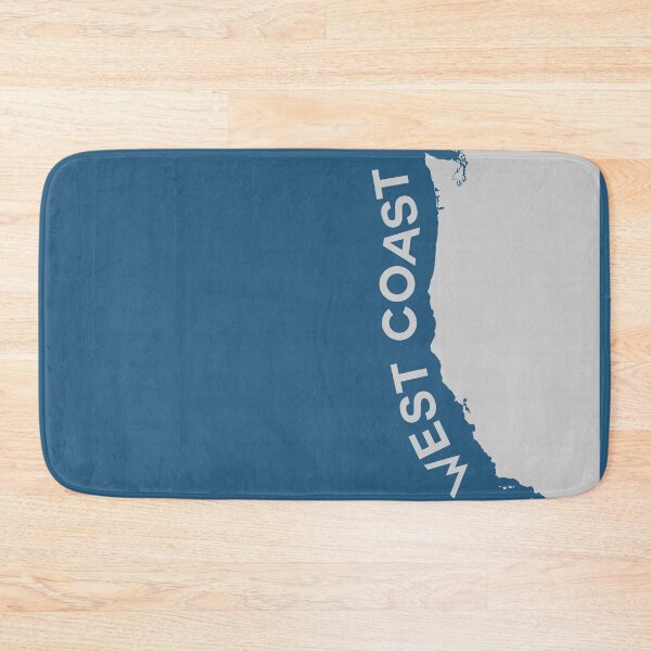 Item preview, West Coast Pop Art - Light Grey on Bahama Blue designed and sold by Serge Averbukh Art Studio.
