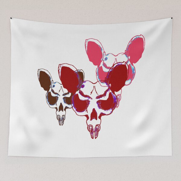 Item preview, Triple Rat Skull designed and sold by VickyGood.