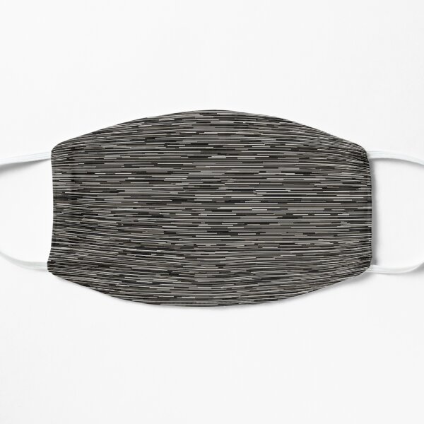 Modern Neutral Black Gray Lines Mask