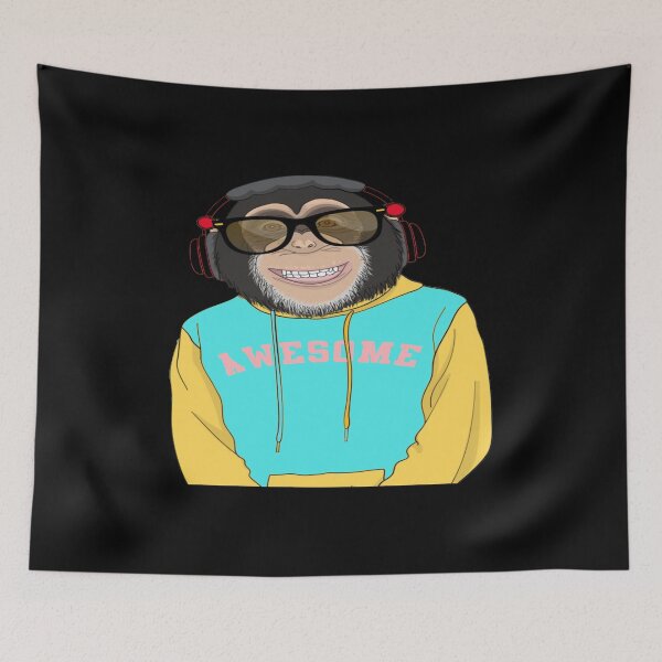 Item preview, cool-monkey awesome design - Gifts designed and sold by kedesign1.