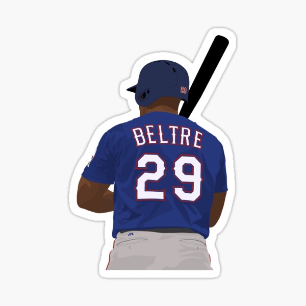 Adrian Beltre #29 Texas Rangers Light Blue PRINT BASEBALL JERSEY-S