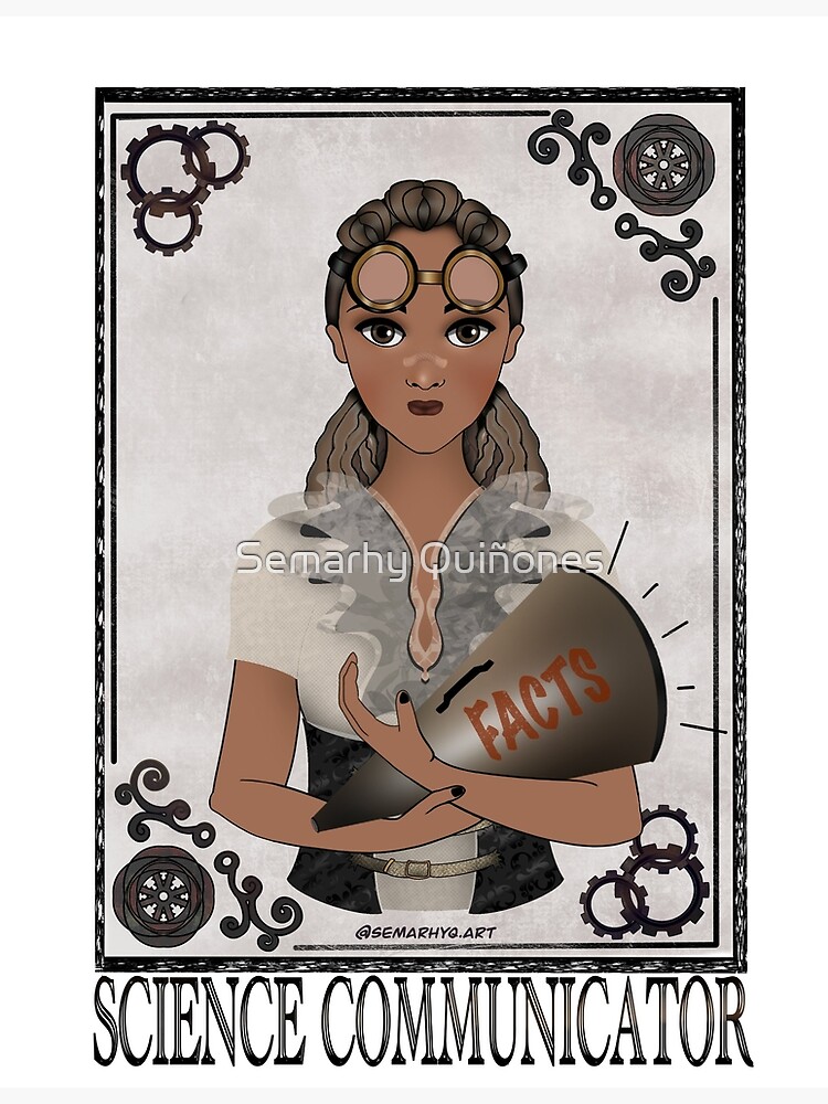 Science Communicator (STEAMpunk Art) by semarhy