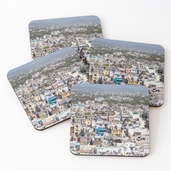 Item preview, Aerial view of the Udaipur Cityscape in the state of Rajasthan designed and sold by mkopka.
