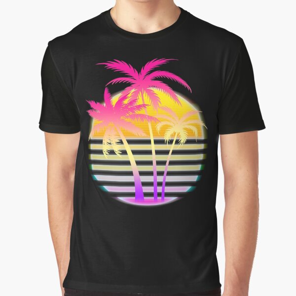 Item preview, Palm Trees Beach 1980s designed and sold by Jay Bayne.