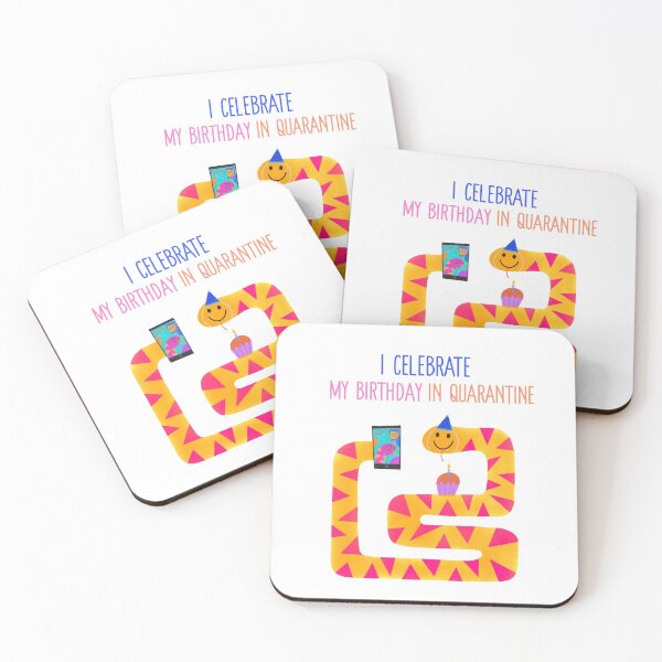 Item preview, I celebrate my birthday in quarantine - Kids gift designed and sold by TamGustam.