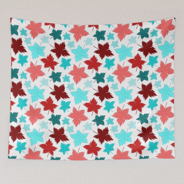 Item preview, Maple Leaves - Colorful Bright Pattern designed and sold by Magazin-Brenda.