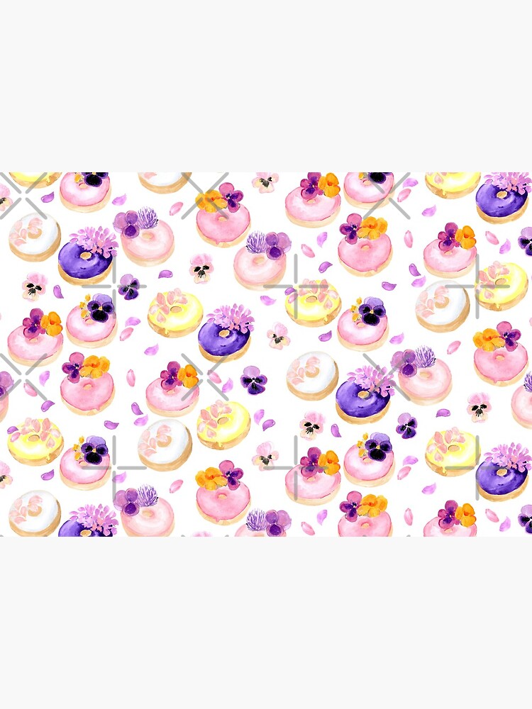 Floral donuts by blursbyai
