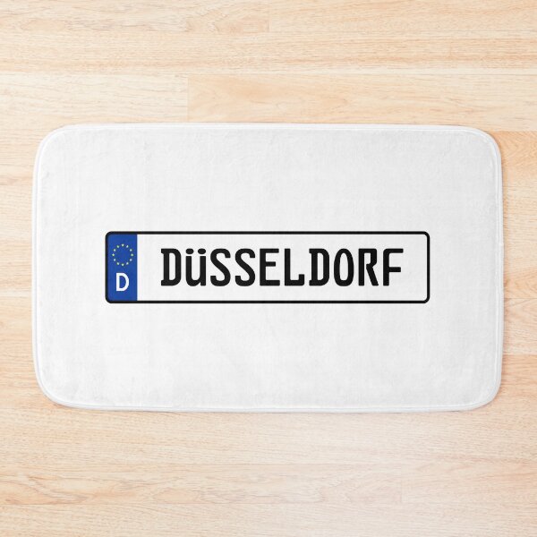 Artikelvorschau, Düsseldorf Kennzeichen entworfen und verkauft von snxworld.