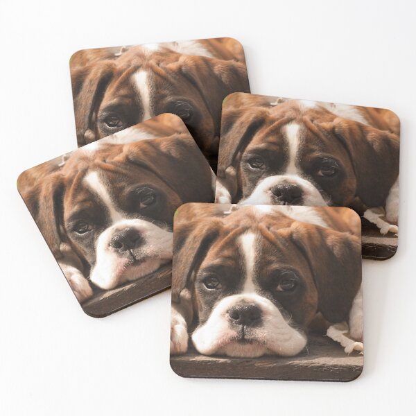 Item preview, Brindle Boxer Pup designed and sold by Belinda Menpes.