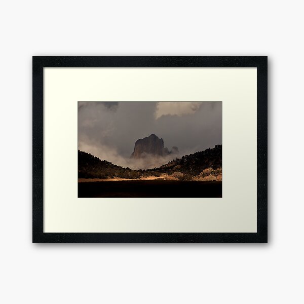 Oh, the Drama! Framed Art Print