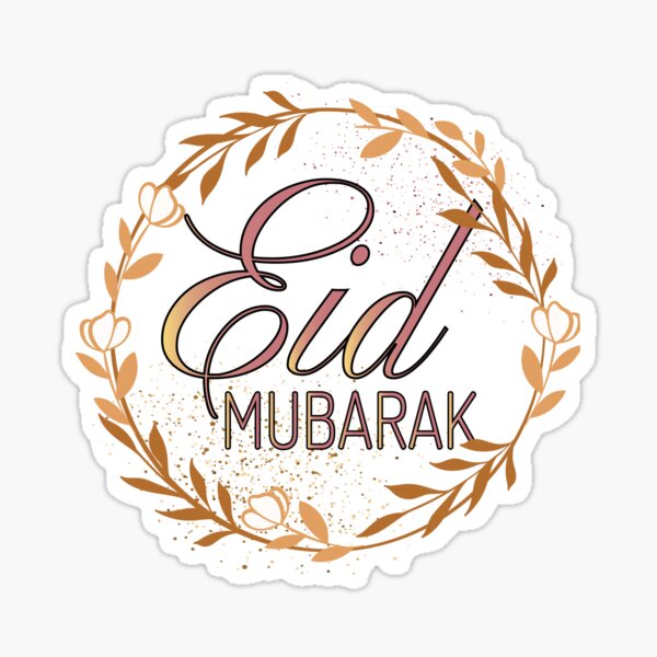 168 Pcs Ramadan & Eid Mubarak Stickers - Gold & Colored Islamic Decoration Labels